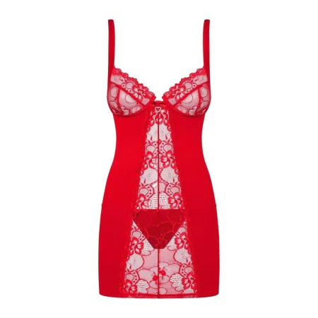 Babydoll Obsessive Heartina Vermelho S/M de Obsessive, Vestidos - Ref: M0400633, Preço: 20,32 €, Desconto: %