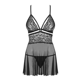 Babydoll Obsessive 838-BAB-1 Black S/M by Obsessive, Nightgowns - Ref: M0400640, Price: 24,08 €, Discount: %