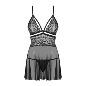 Babydoll Obsessive 838-BAB-1 Black S/M by Obsessive, Nightgowns - Ref: M0400640, Price: 22,70 €, Discount: %