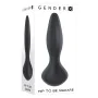 Plug Anal Gender X HIP TO BE SQUARE Negro (9,5 cm) de Gender X, Plugs - Ref: S9404977, Precio: 33,42 €, Descuento: %