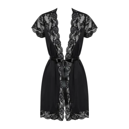 Blouse Obsessive PEIGNOIR Noir S/M de Obsessive, Nuisettes - Réf : M0400655, Prix : 27,89 €, Remise : %