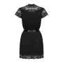 Bata Obsessive PEIGNOIR Preto S/M de Obsessive, Roupões de quarto - Ref: M0400655, Preço: 27,89 €, Desconto: %