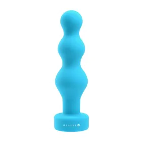 Cassini Anal Vibrator Black Gender X Blue by Gender X, Anal and perineal vibrators - Ref: S9405013, Price: 28,36 €, Discount: %