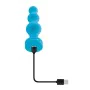 Vibrador Anal Cassini Preto Gender X Azul de Gender X, Vibradores anais e perineais - Ref: S9405013, Preço: 28,36 €, Desconto: %