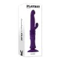 Vibrador Punto G Playboy Hoppy Morado de Playboy, Vibradores Punto G - Ref: S9405043, Precio: 77,63 €, Descuento: %