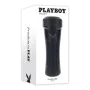 Masturbador Masculino Playboy Negro de Playboy, Masturbador realista - Ref: S9405088, Precio: 32,83 €, Descuento: %