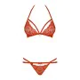 Ensemble de Lingerie Obsessive 838-SET-3 Rouge S/M de Obsessive, Ensembles sexy - Réf : M0400694, Prix : 17,58 €, Remise : %