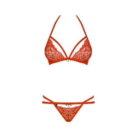 Underwear Set Obsessive 838-SET-3 Red L/XL by Obsessive, Lingerie Sets - Ref: M0400696, Price: 16,82 €, Discount: %