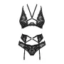 Conjunto de Lencería Obsessive Alessya Negro XS/S de Obsessive, Conjuntos de lencería - Ref: M0400704, Precio: 27,96 €, Descu...