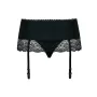 Suspender Obsessive Miamor garter belt S/M Black by Obsessive, Hosiery - Ref: M0400717, Price: 11,98 €, Discount: %