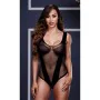 Bodi Jacquard V Teddy Talla Única Baci Lingerie BW3134-BLKOS Negro Talla única de Baci Lingerie, Bodies - Ref: S9405450, Prec...