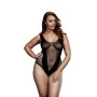 Bodi Jacquard V Teddy Talla Grande Baci Lingerie BW3134-BLKQS Negro XL Queen de Baci Lingerie, Bodies - Ref: S9405451, Precio...