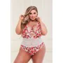 Body Baci Lingerie Floral & Lace Bianco Multicolore XL Queen di Baci Lingerie, Pagliaccetti e body - Rif: S9405467, Prezzo: 2...