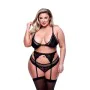 Unterwäsche-Set Baci Lingerie Schwarz 3 Stücke (Queen) von Baci Lingerie, Dessous-Sets - Ref: S9405488, Preis: 29,90 €, Rabat...