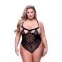 Body Baci Lingerie Sexy Strappy Lace Nero Queen di Baci Lingerie, Pagliaccetti e body - Rif: S9405493, Prezzo: 18,88 €, Scont...