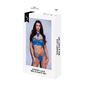 Set di Lingerie Baci Lingerie Bra & Panty Azzurro (M/L) di Baci Lingerie, Completi intimi - Rif: S9405500, Prezzo: 17,16 €, S...