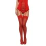 Medias con Liguero Obsessive OB1472 Rojo S/M de Obsessive, Calcetería - Ref: M0400727, Precio: 6,09 €, Descuento: %