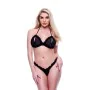 Unterwäsche-Set Baci Lingerie Crotchless G- Schwarz 2 Stücke (M/L) von Baci Lingerie, Dessous-Sets - Ref: S9405533, Preis: 24...