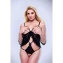 Body Baci Lingerie Peek-a-boo Preto M/L de Baci Lingerie, Bodies - Ref: S9405536, Preço: 25,89 €, Desconto: %