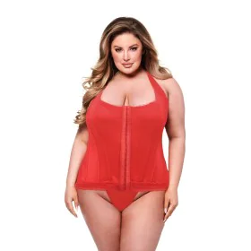 Body Baci Lingerie Rosso XL/XXL di Baci Lingerie, Pagliaccetti e body - Rif: S9405661, Prezzo: 36,43 €, Sconto: %