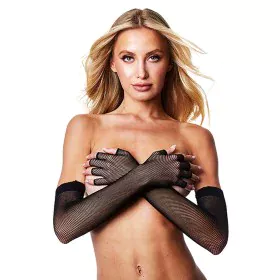 Gants Baci Lingerie Fingerless Fishnet Opera Noir de Baci Lingerie, Accessoires - Réf : S9405673, Prix : 10,12 €, Remise : %