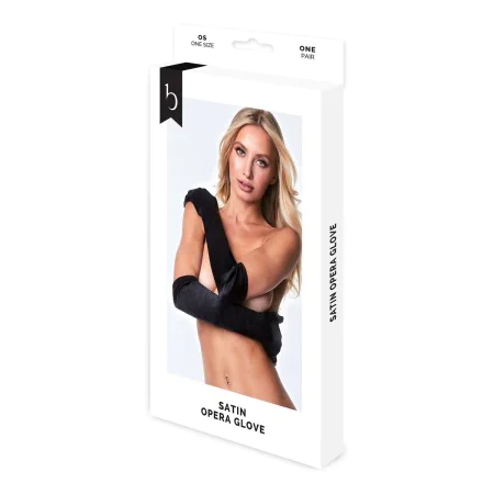 Gants Baci Lingerie Satin Opera Noir de Baci Lingerie, Accessoires - Réf : S9405677, Prix : 10,25 €, Remise : %