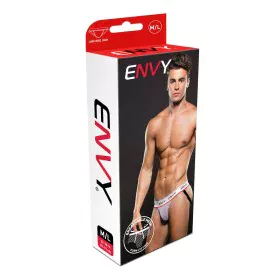 Thong Elastic Lowrise Envy White L/XL by Envy, G-Strings & Thongs - Ref: S9405680, Price: 14,28 €, Discount: %