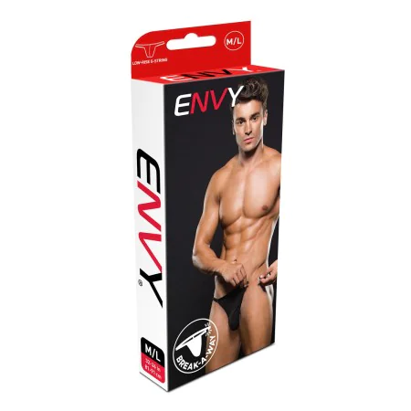 Thong Envy Black M/L by Envy, G-Strings & Thongs - Ref: S9405683, Price: 14,28 €, Discount: %