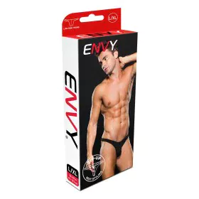 Thong Lowrise Zip Envy Black M/L by Envy, G-Strings & Thongs - Ref: S9405688, Price: 12,84 €, Discount: %