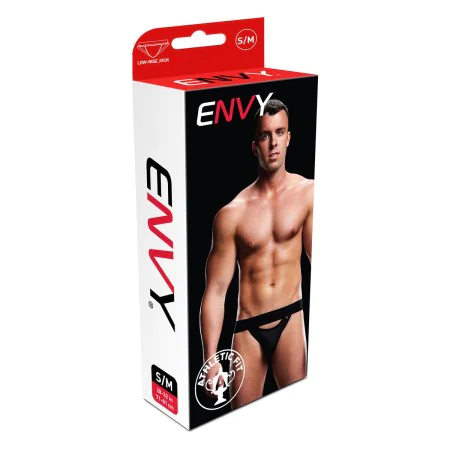 Tanga Envy Noir M/L de Envy, Strings - Réf : S9405694, Prix : 12,80 €, Remise : %