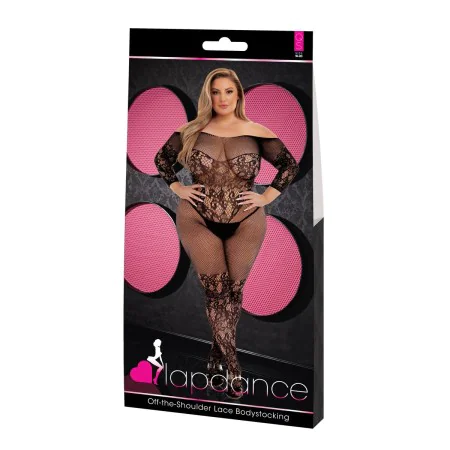 Bodystocking Lapdance Preto (Queen size) de Lapdance, Meias - Ref: S9405843, Preço: 18,15 €, Desconto: %