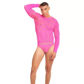 Conjunto de Lingerie Rainbow Party Cor de Rosa L/XL de Rainbow Party, Camisolas sem mangas e coletes eróticos - Ref: S9405941...