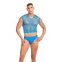 Set di Lingerie Rainbow Party Azzurro L/XL di Rainbow Party, Canotte e gilet erotici - Rif: S9405945, Prezzo: 24,38 €, Sconto: %