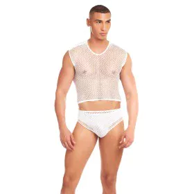 Conjunto de Lingerie Rainbow Party Branco L/XL de Rainbow Party, Camisolas sem mangas e coletes eróticos - Ref: S9405947, Pre...