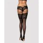 Strümpfe mit Strumpfband Obsessive Letica Schwarz S/M von Obsessive, Strumpfwaren - Ref: M0400766, Preis: 6,09 €, Rabatt: %