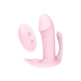 Masseur Double Pénétration Dream Toys Essentials Rose de Dream Toys, Godemichets double dong - Réf : S9406067, Prix : 23,58 €...