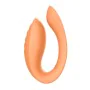 Massagegerät für Paare Dream Toys Glam Orange von Dream Toys, Vibratoren mit Klitorisstimulation - Ref: S9406148, Preis: 30,0...