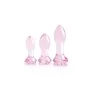 Plug Anal Dream Toys Glaze Rose 3 Pièces de Dream Toys, Plugs anals - Réf : S9406157, Prix : 42,82 €, Remise : %