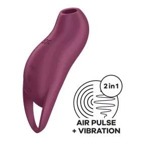 Vibromasseur Satisfyer Pocket Pro 1 Pourpre de Satisfyer, Vibromasseurs classiques - Réf : S9406310, Prix : 32,14 €, Remise : %