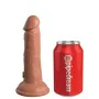 Dildo Pipedream King Cock Elite Castanho de Pipedream, Dildos clássicos - Ref: S9407001, Preço: 63,32 €, Desconto: %