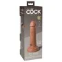 Gode Pipedream King Cock Elite Marron de Pipedream, Godemichets classiques - Réf : S9407001, Prix : 63,32 €, Remise : %