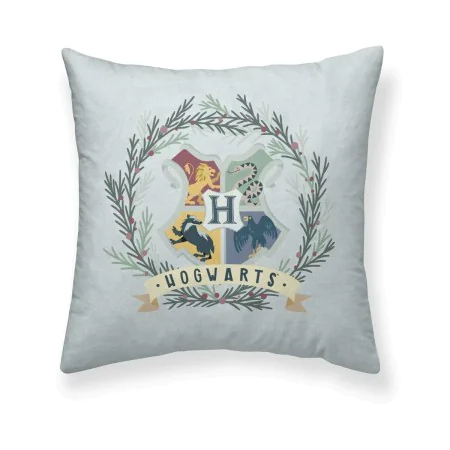 Cushion cover Harry Potter Hogwarts Christmas Light grey 50 x 50 cm by Harry Potter, Cushion Covers - Ref: S9800781, Price: 1...