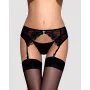 Jarretelle Charms Garter Obsessive Charms Noir S/M de Obsessive, Bonneterie - Réf : M0400832, Prix : 13,20 €, Remise : %