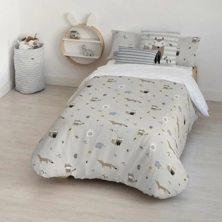 Housse de Couette Kids&Cotton Kenai Small Beige 155 x 220 cm de Kids&Cotton, Housses de couettes - Réf : S9804120, Prix : 42,...