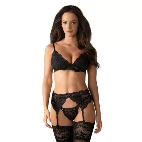 Conjunto de Lencería con Encaje Obsessive 810-SEG-1 Negro S/M de Obsessive, Conjuntos de lencería - Ref: M0400855, Precio: 25...