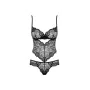 Lacy Bodysuit Alluria Obsessive 12844 Black L/XL by Obsessive, Teddies & Bodysuits - Ref: M0400871, Price: 20,98 €, Discount: %