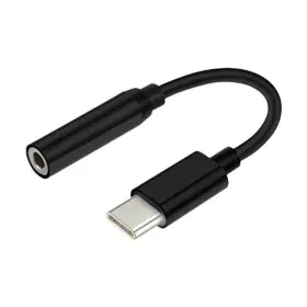 Adaptador USB-C para Jack 3.5 mm Aisens A109-0348 Preto 15 cm (1 Unidade) de Aisens, Cabos USB - Ref: S9900246, Preço: 8,78 €...