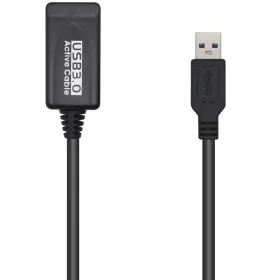 Cabo Alargador USB Aisens A105-0525 Preto 5 m (1 Unidade) de Aisens, Cabos USB - Ref: S9900352, Preço: 16,73 €, Desconto: %