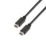 Cabo USB-C Aisens A107-0058 Preto 3 m de Aisens, Cabos USB - Ref: S9900360, Preço: 5,82 €, Desconto: %