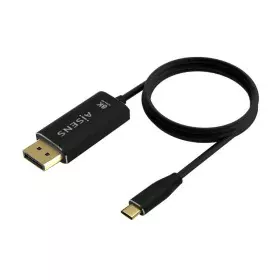 Adaptador USB-C a DisplayPort Aisens A109-0686 Negro 80 cm de Aisens, Cables DisplayPort - Ref: S9900394, Precio: 12,27 €, De...